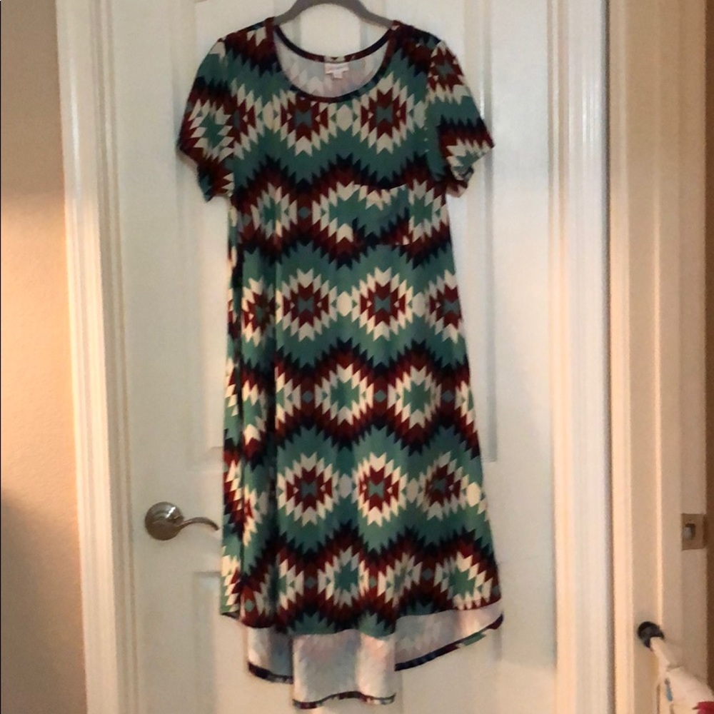 Lularoe Aztec Carly Dress